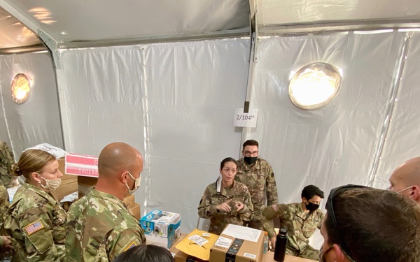 Mail operations commence