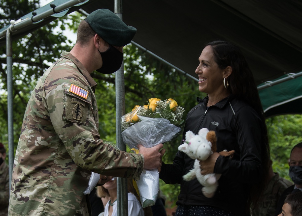 1st SFG (A) welcomes new commander
