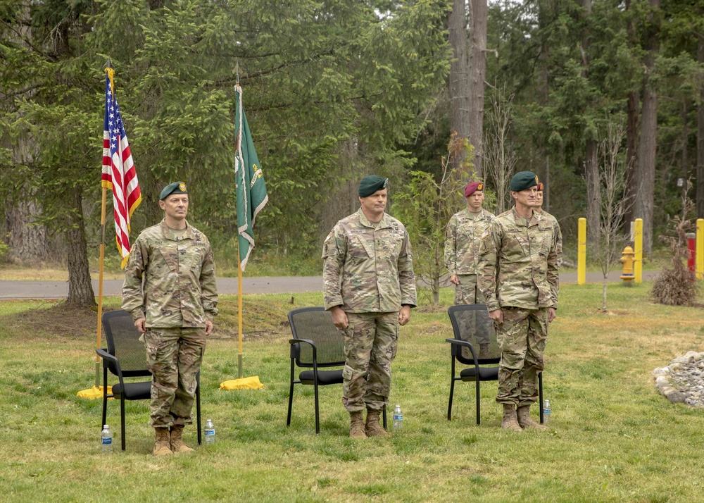 1st SFG (A) welcomes new commander