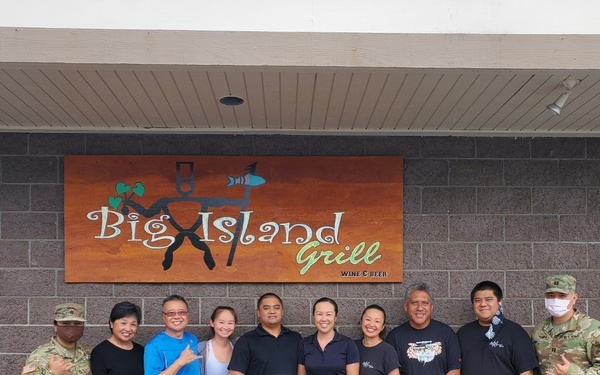 TF Hawaii Presents HING JTF Certificate of Appreciation