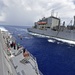 USS Gabrielle Giffords Conducts UNREP With USNS Carl Brashear