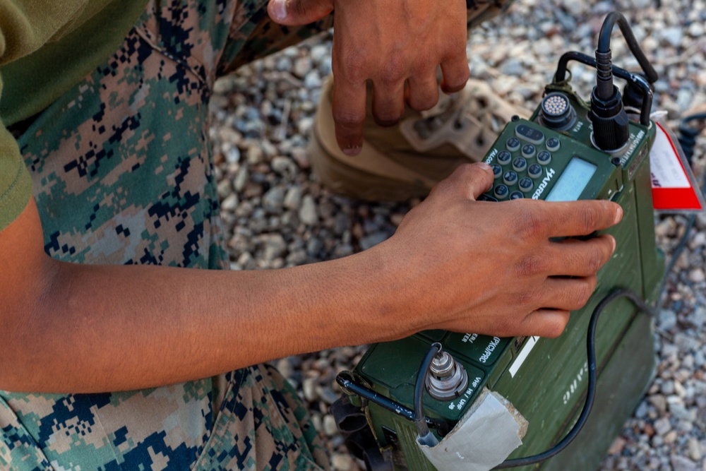 Motor transport Marines conduct field convoy training