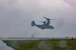 V-22 Departs MCAS Iwakuni