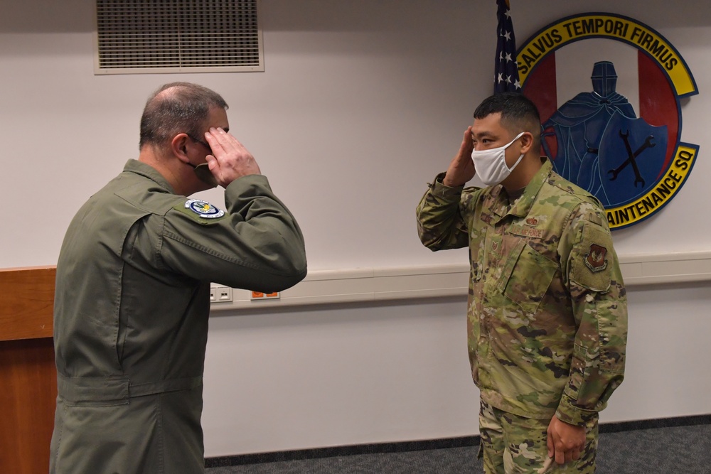 AOTW: 86 AMXS Airman recognized for leadership