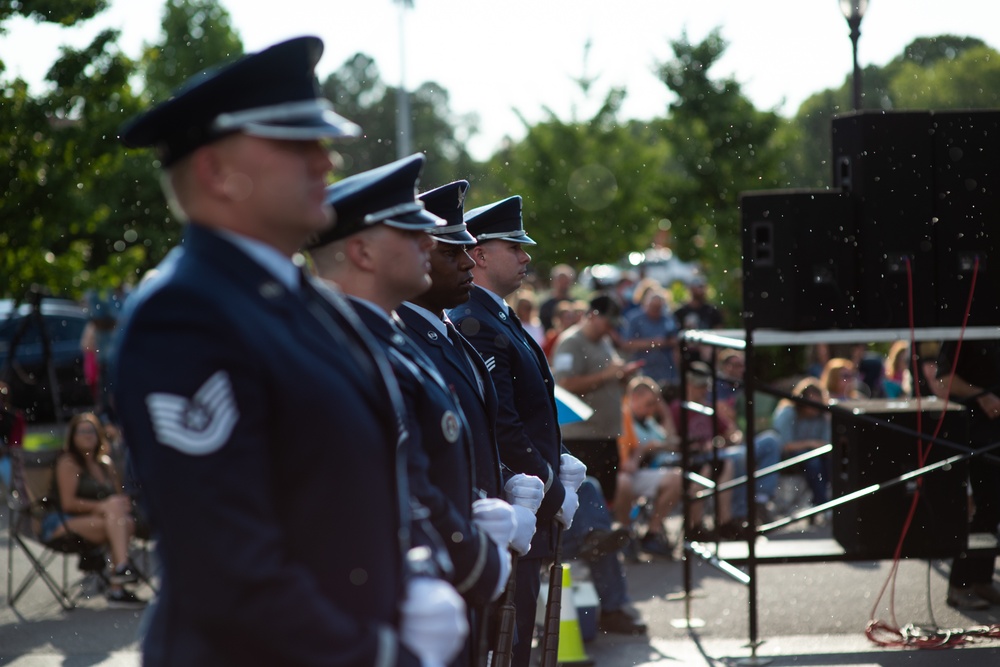 Country Singer Charlie Daniels Receives Military Honors From Tennessee National Guard
