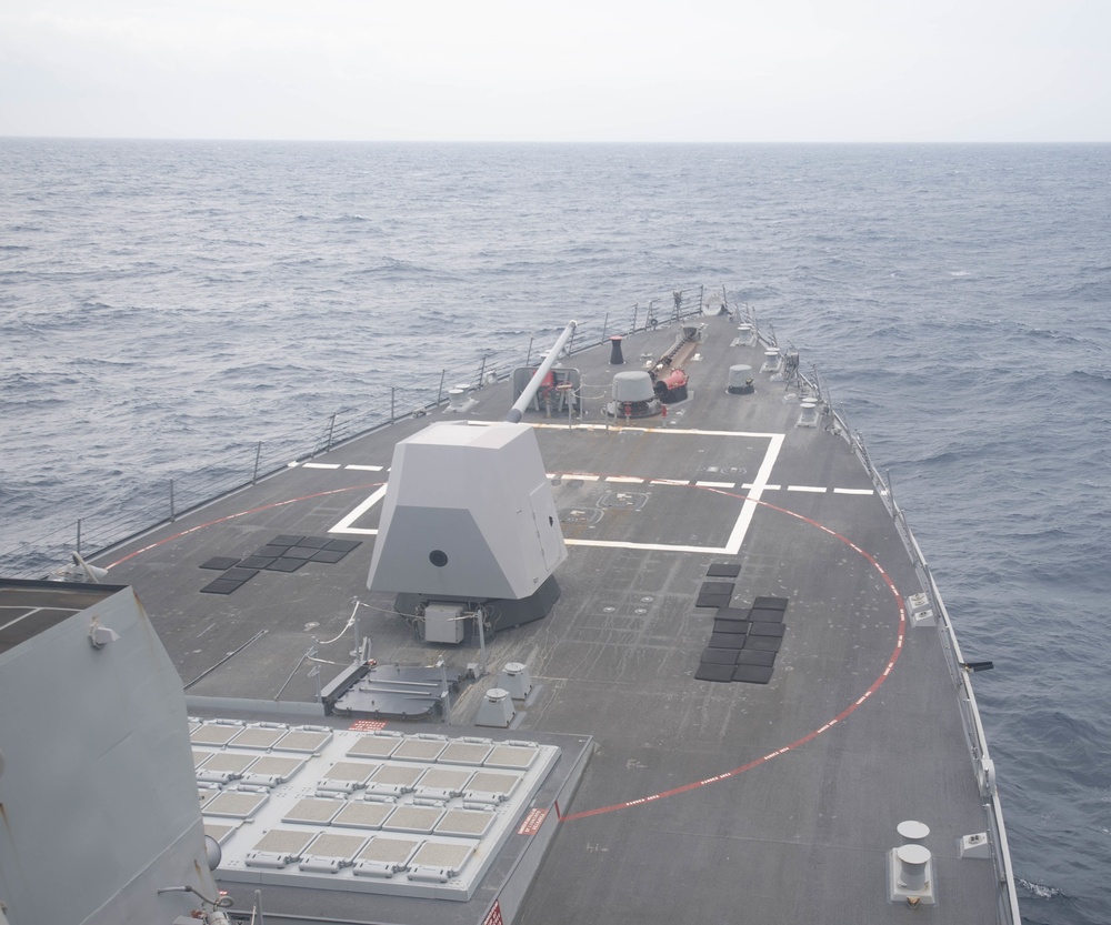 USS Ralph Johnson Conducts Maritime Security Operations