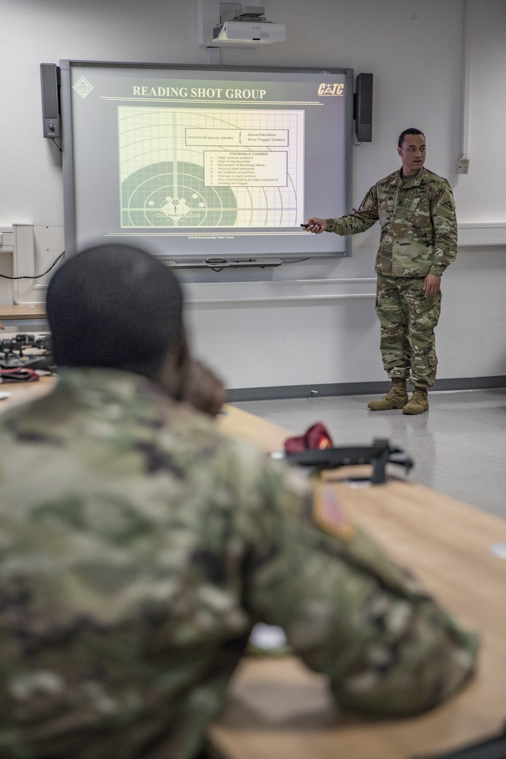 PMIE at the U.S. Army Europe Marksmanship Training Course