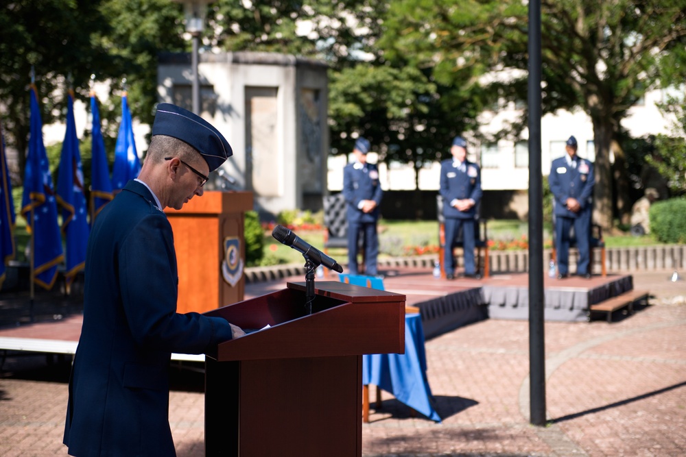 3rd Air Force Change of Command