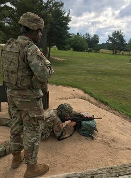 Peer instruction conducted during the U.S. Army Europe Marksmanship Training Course