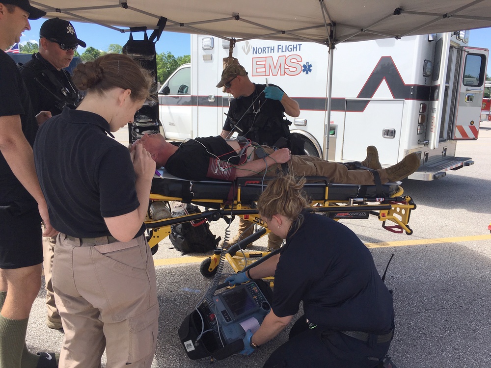 Michigan Guard’s CST team conducts multi-civil first responder training