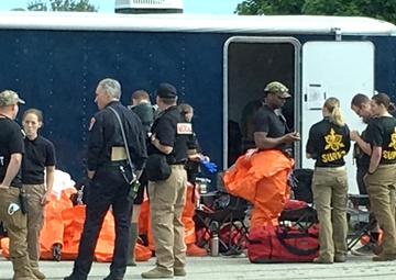 Michigan Guard’s CST team conducts multi-civil first responder training