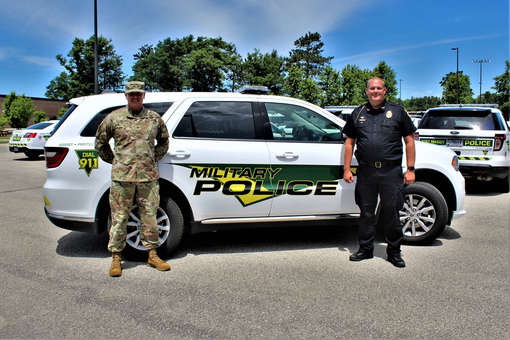 Fort McCoy Garrison commander visits post's Directorate of Emergency Services