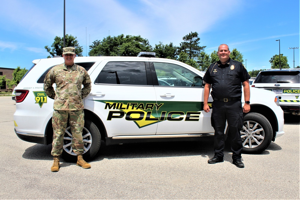 Fort McCoy Garrison commander visits post's Directorate of Emergency Services