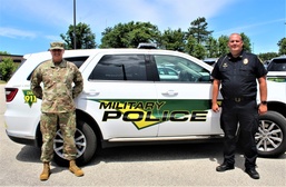 Fort McCoy Garrison commander visits post's Directorate of Emergency Services