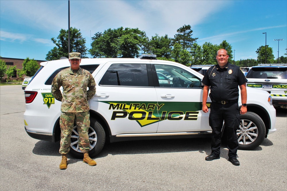 Fort McCoy Garrison commander visits post's Directorate of Emergency Services