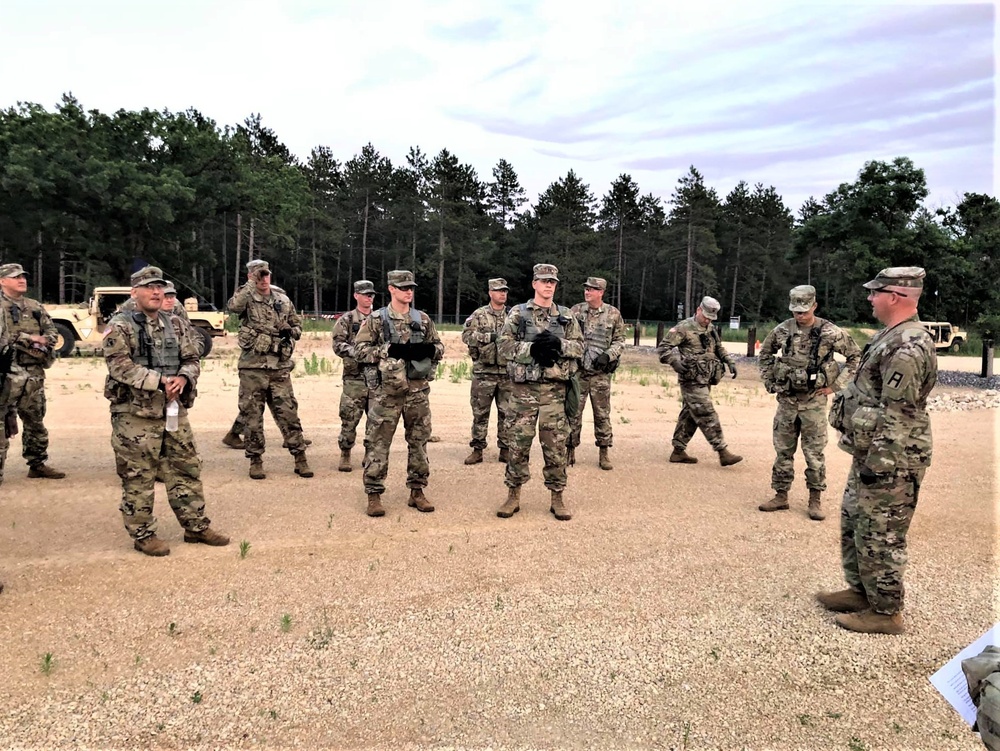 Battalion training at Fort McCoy