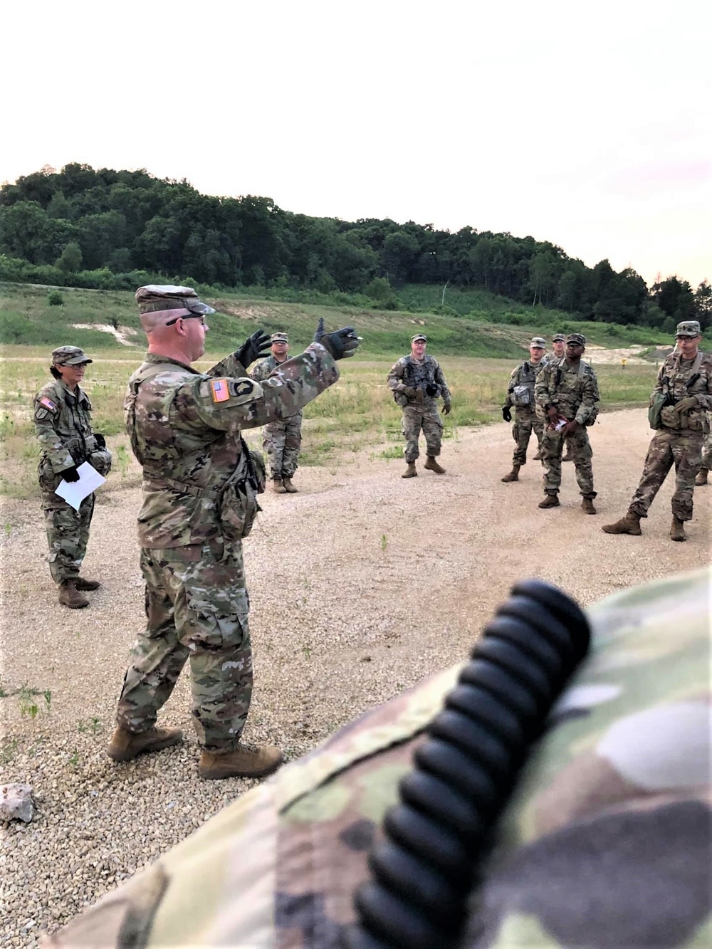 Battalion training at Fort McCoy