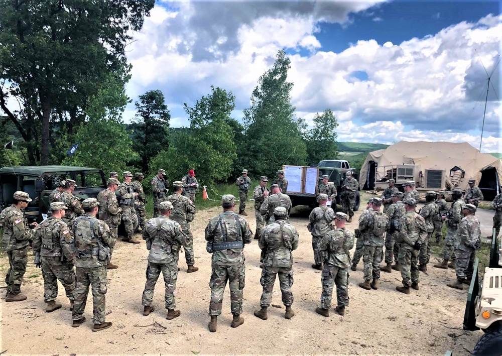 Battalion training at Fort McCoy