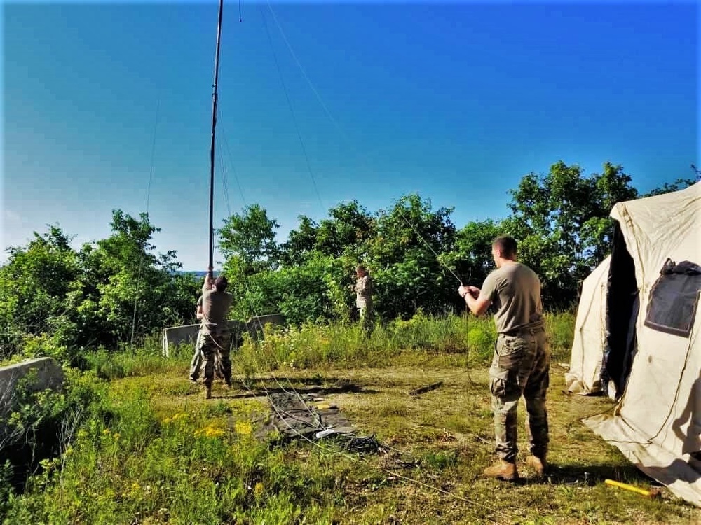 Battalion training at Fort McCoy