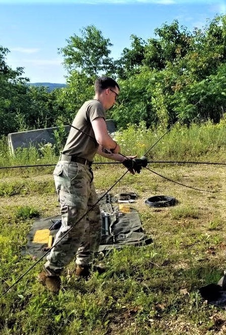 Battalion training at Fort McCoy