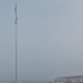 Fog, American Flag, and Fort McCoy