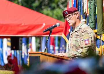 82nd Airborne Division Welcomes New Leaders in Fort Bragg Ceremony