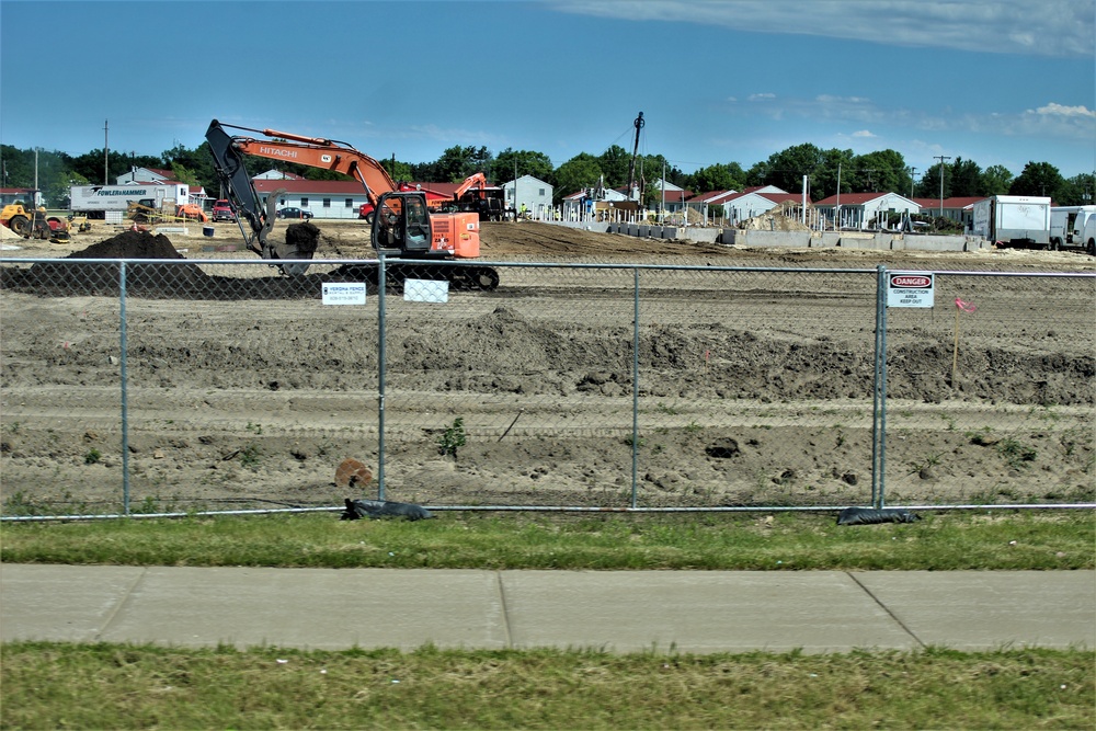 New barracks construction at Fort McCoy