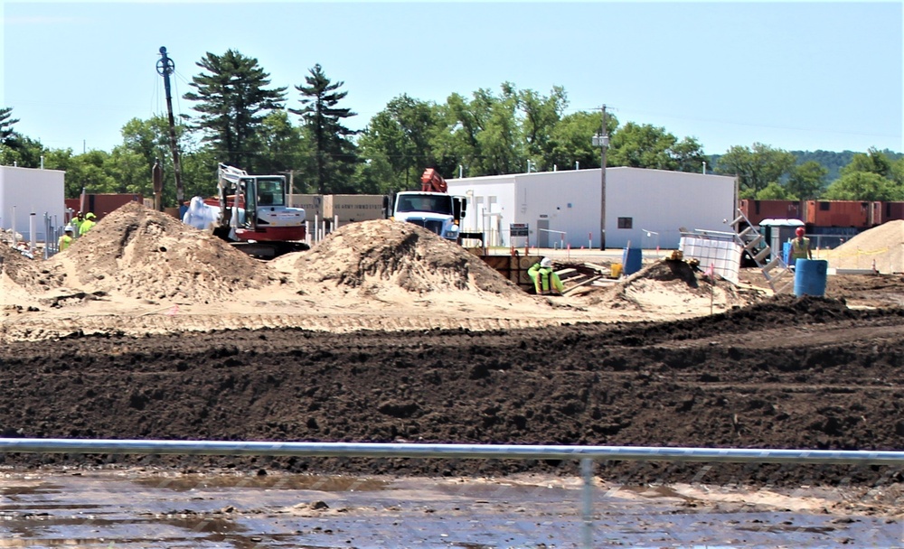 New barracks construction at Fort McCoy