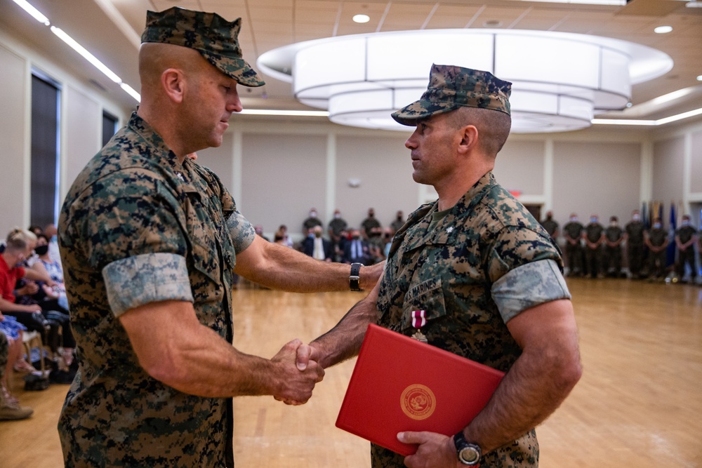 V26 Conducts Change of Command Ceremony