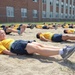 200703-N-TB852-1002 NEWPORT, R.I. (July 3, 2020)  Navy Officer Development School conducts physical fitness training