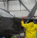 F-35 Demo Team washes a jet