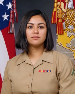 Administration clerk is Marine of the Quarter aboard MCLB Barstow