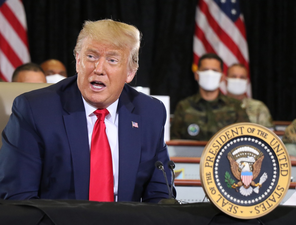 President Trump Visits SOUTHCOM