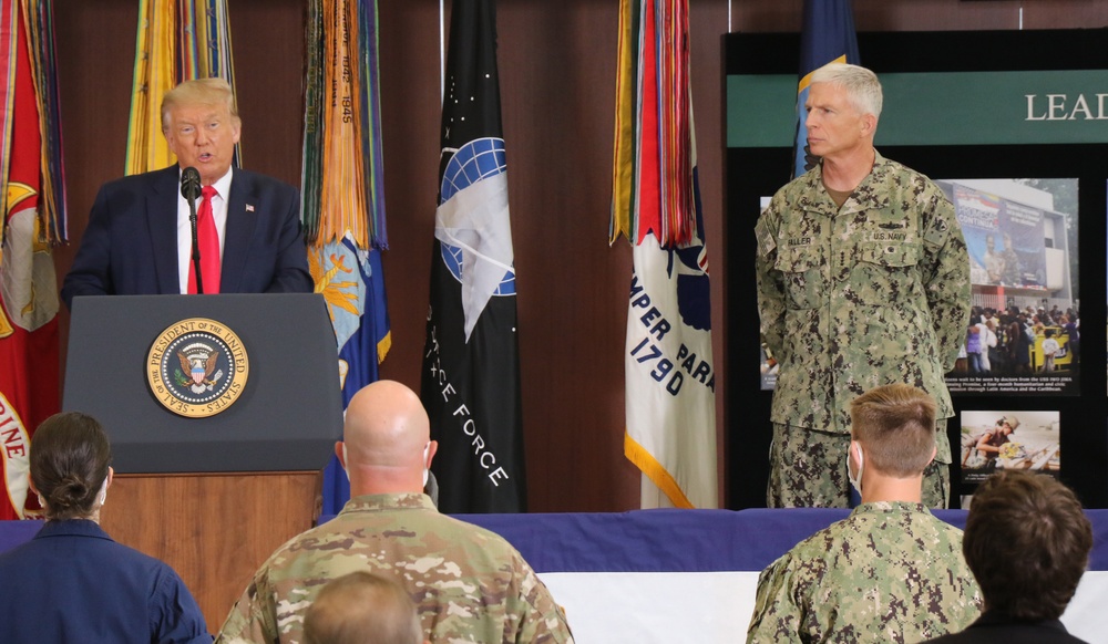 President Trump Visits SOUTHCOM