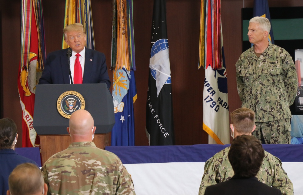 President Trump Visits SOUTHCOM