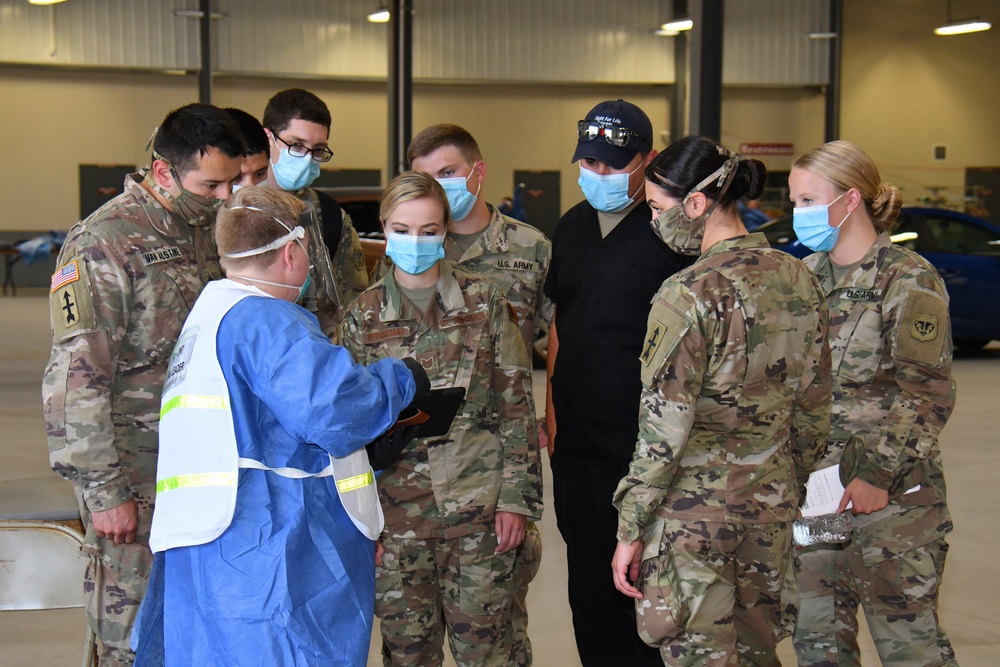 New technology increases efficiency at Wisconsin National Guard COVID-19 testing sites