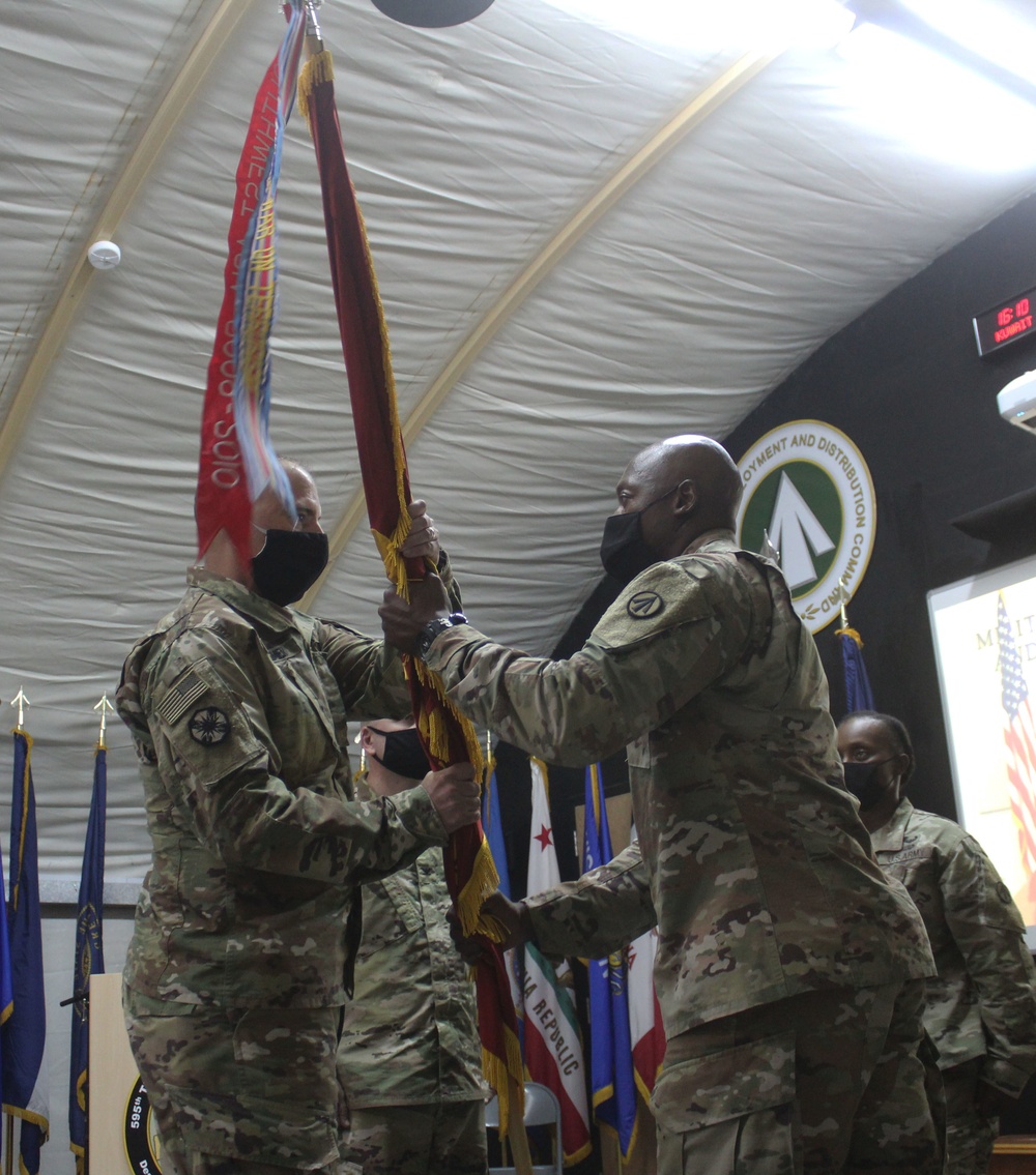 595th Transportation Brigade Change of Command