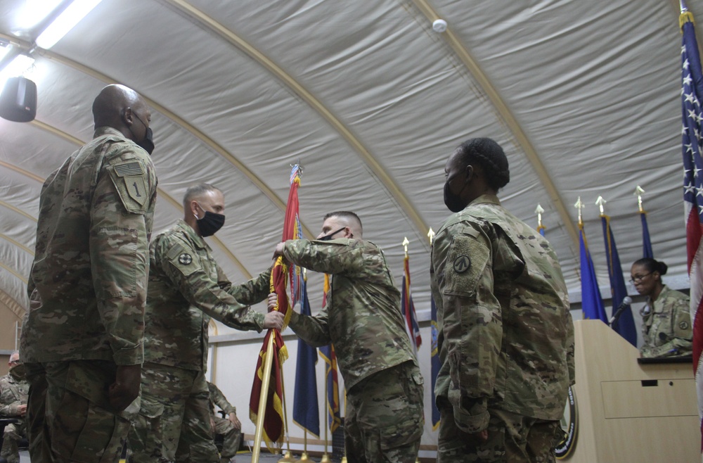 595th Transportation Brigade Change of Command