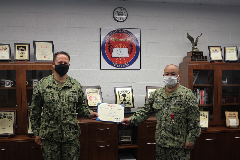 CSCSU Great Lakes Holds Change of Command Ceremony