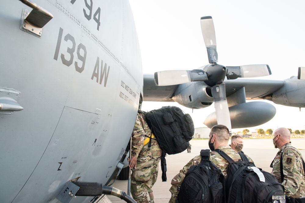 Missouri Airmen deploy to support contingency operations around the globe