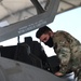 Lt. Col. O'Neill executes his fini-flight at the 33rd FW