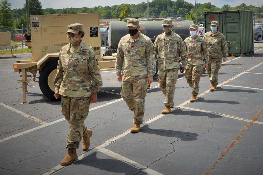 New Leaders for NC Guard Steel Brigade Soldiers