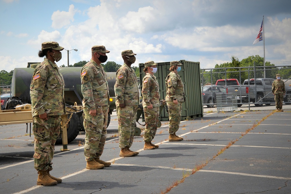 New Leaders for NC Guard Steel Brigade Soldiers