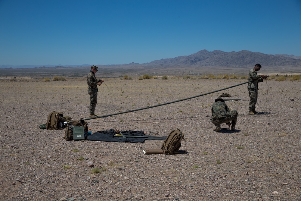 15th MEU Marines communicate beyond line of sight