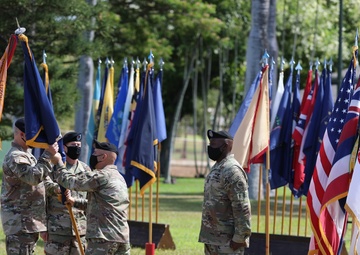 USARPAC's change of responsibility