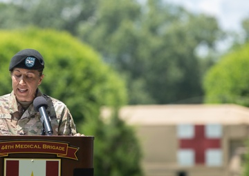 Dragon Medics Welcome New Commander