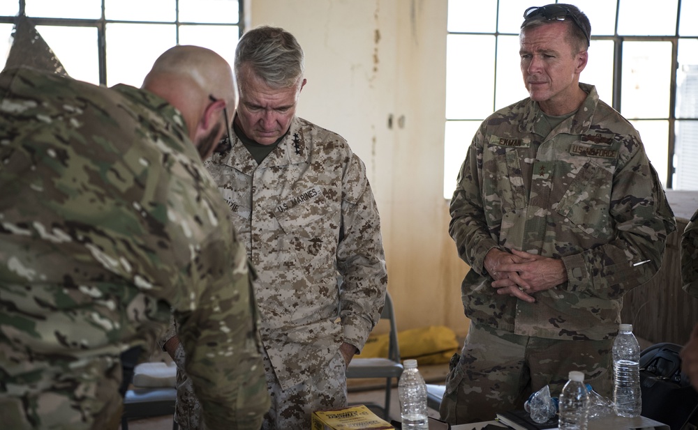 CENTCOM Command Team visits Syria