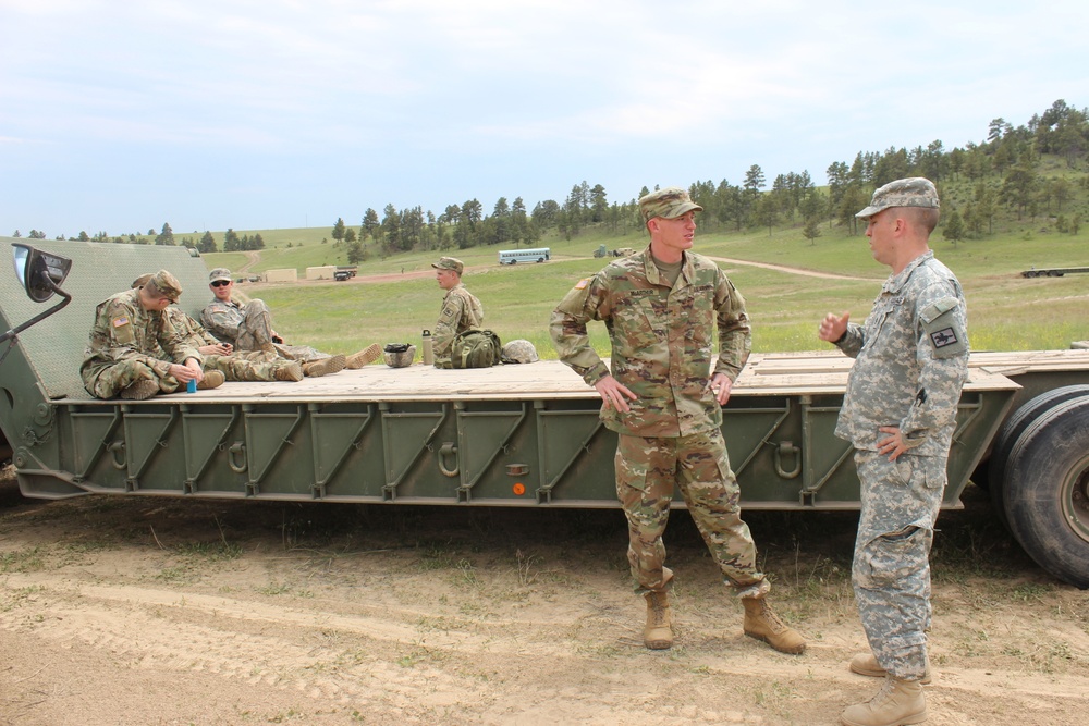 133rd Engineer Company takes part in Annual Training.