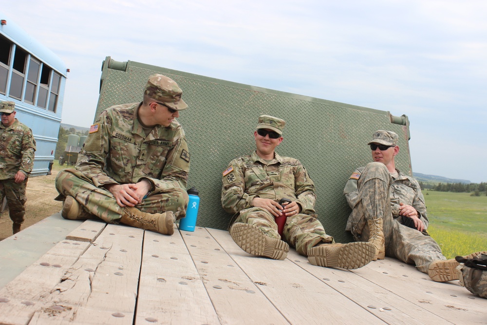 133rd Engineer Company takes part in Annual Training.