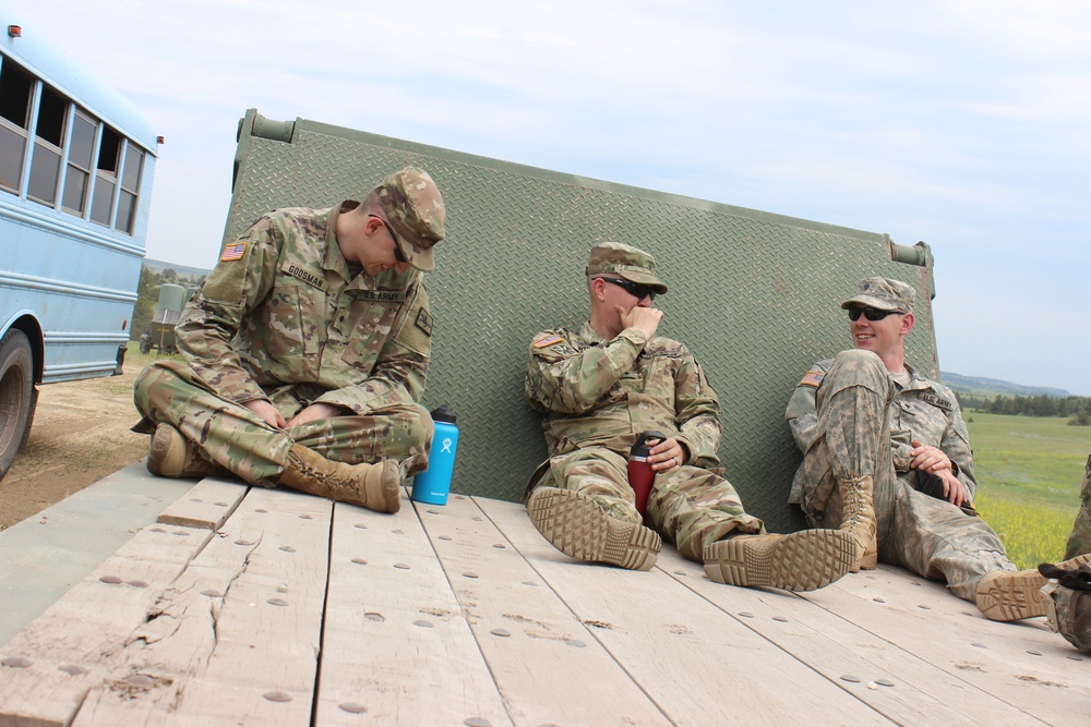 133rd Engineer Company takes part in Annual Training.